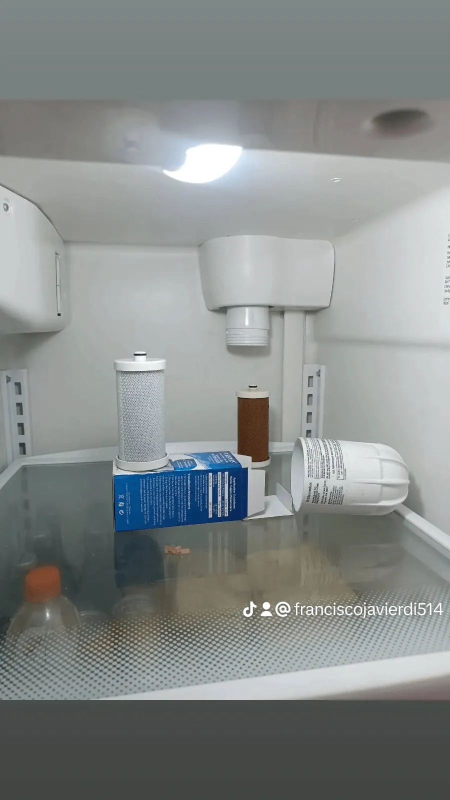 Cambio filtro interno