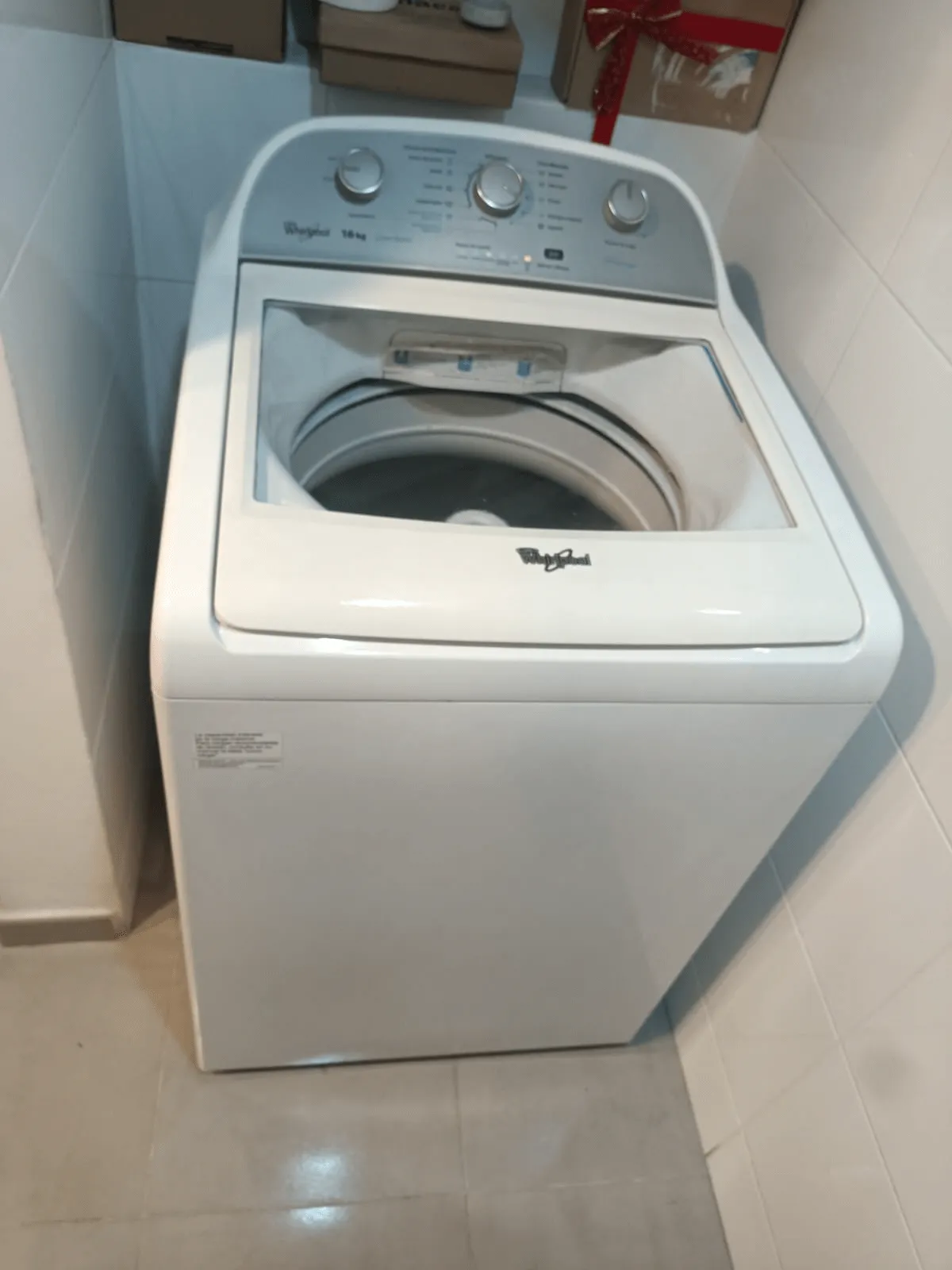 Lavadora central whirlp