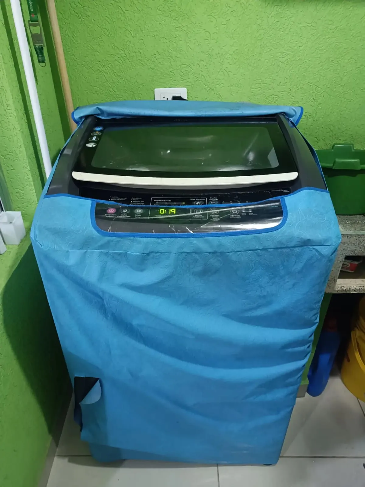 Lavadora superior lg